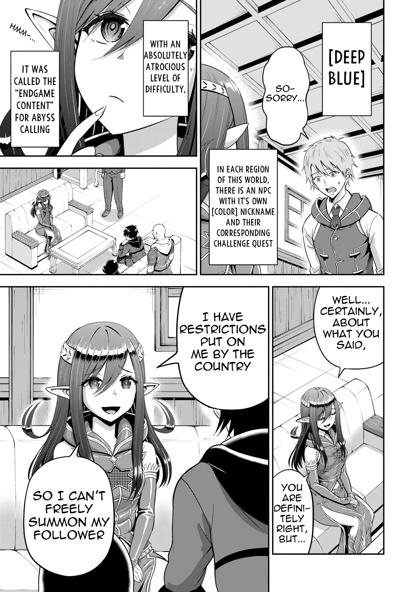 Abyss Calling Chapter 8 page 21 - Chapter 8