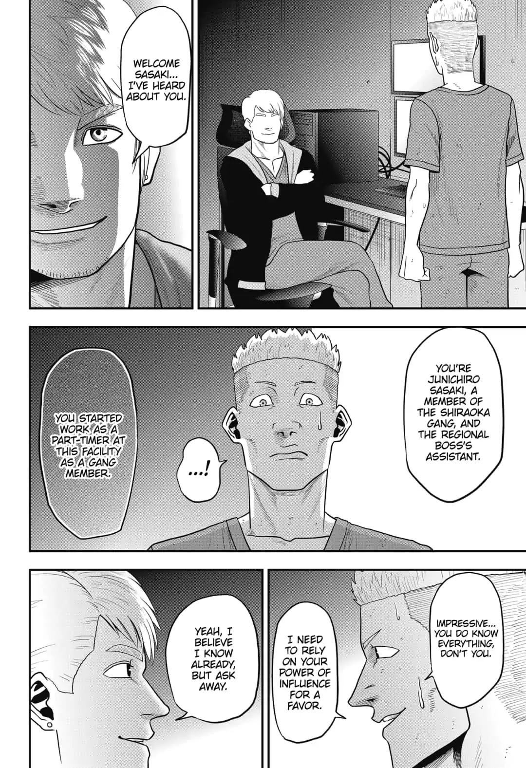 Abyss Rage Chapter 16 page 6 - Chapter 16: Sasaki Negotiates
