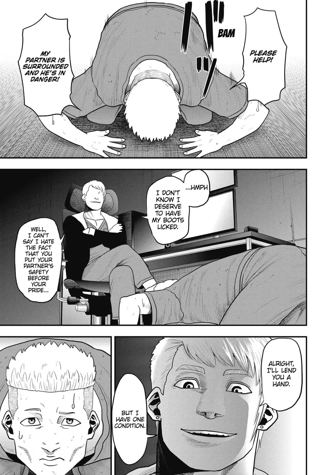 Abyss Rage Chapter 16 page 7 - Chapter 16: Sasaki Negotiates