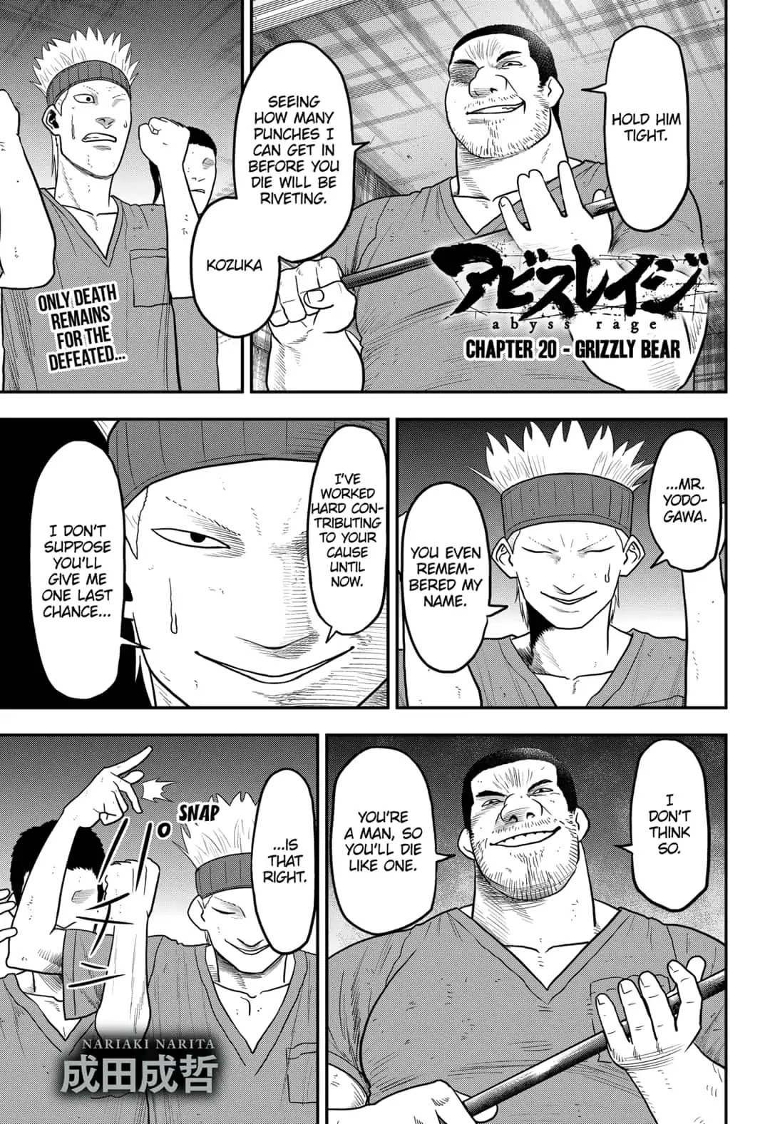 Abyss Rage Chapter 20 page 1 - Chapter 20: Grizzly Bear