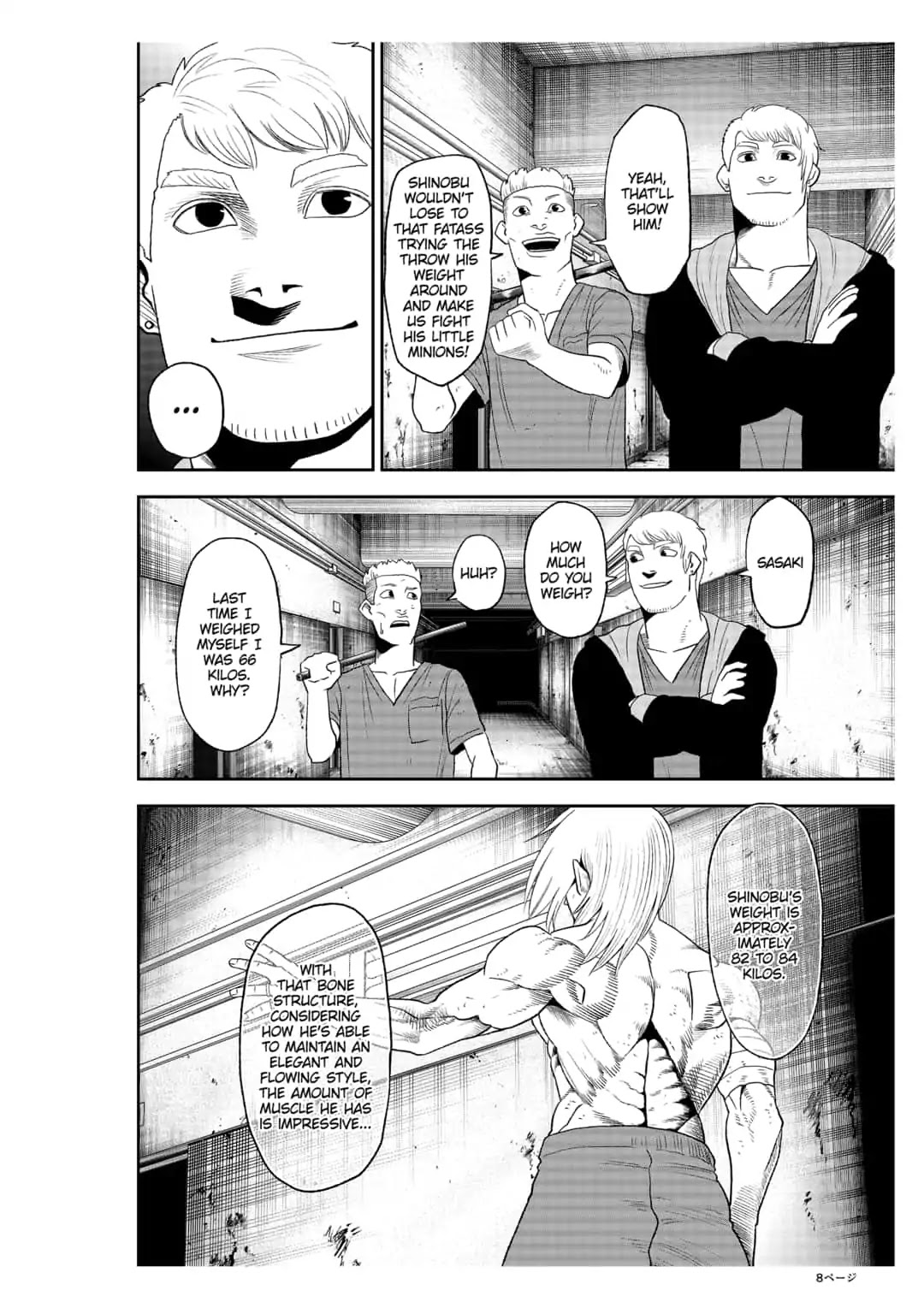 Abyss Rage Chapter 22 page 8 - Chapter 22: Body Weight