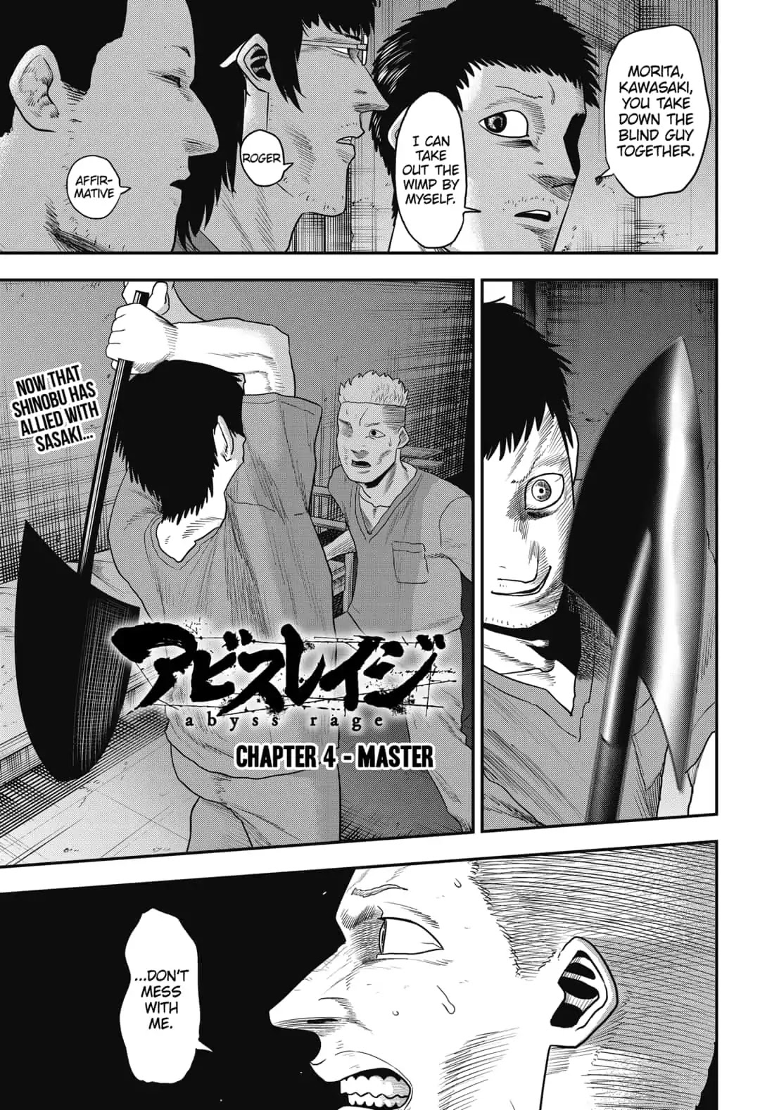 Abyss Rage Chapter 4 page 1 - Chapter 4: Master