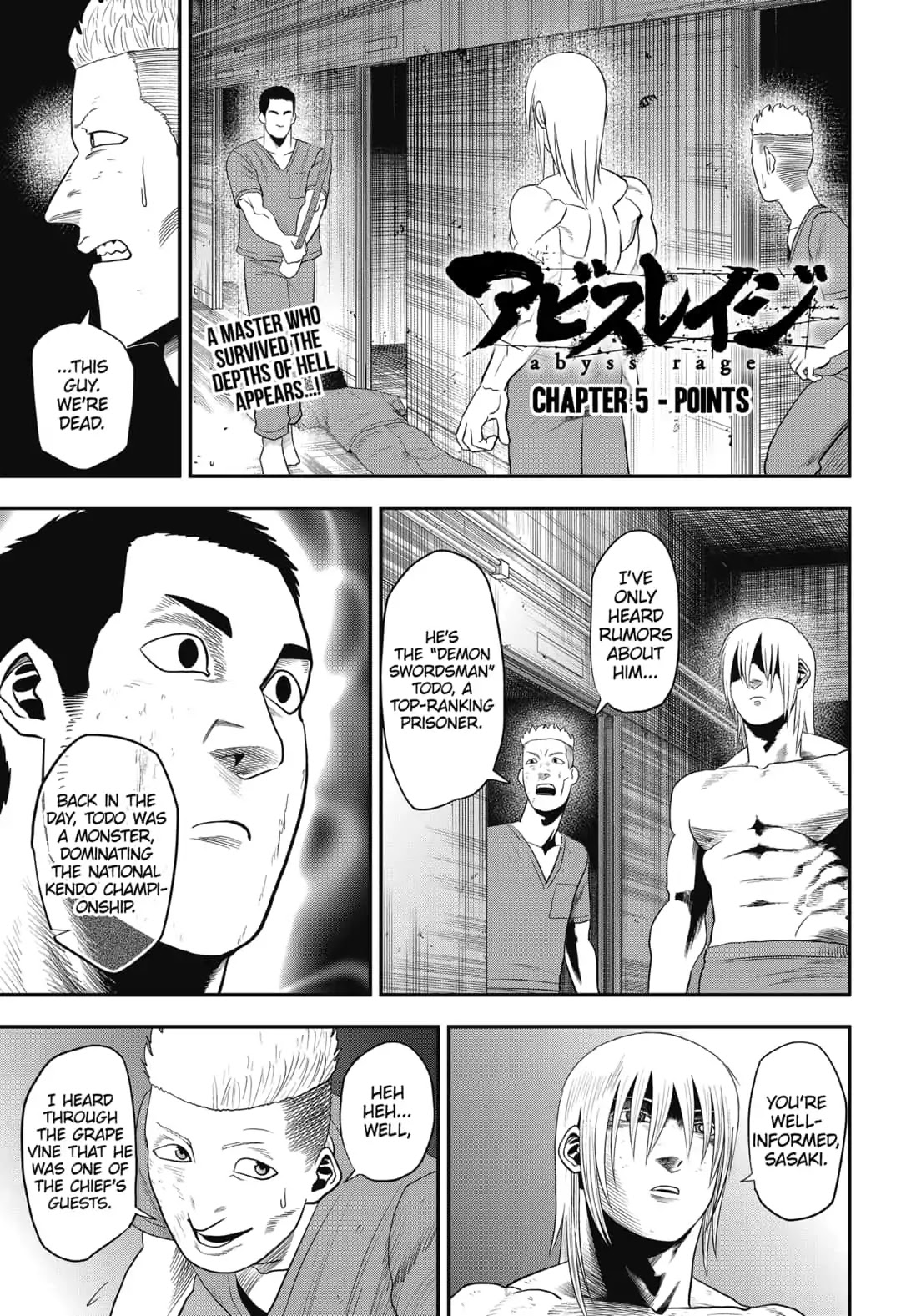 Abyss Rage Chapter 5 page 1 - Chapter 5: Points