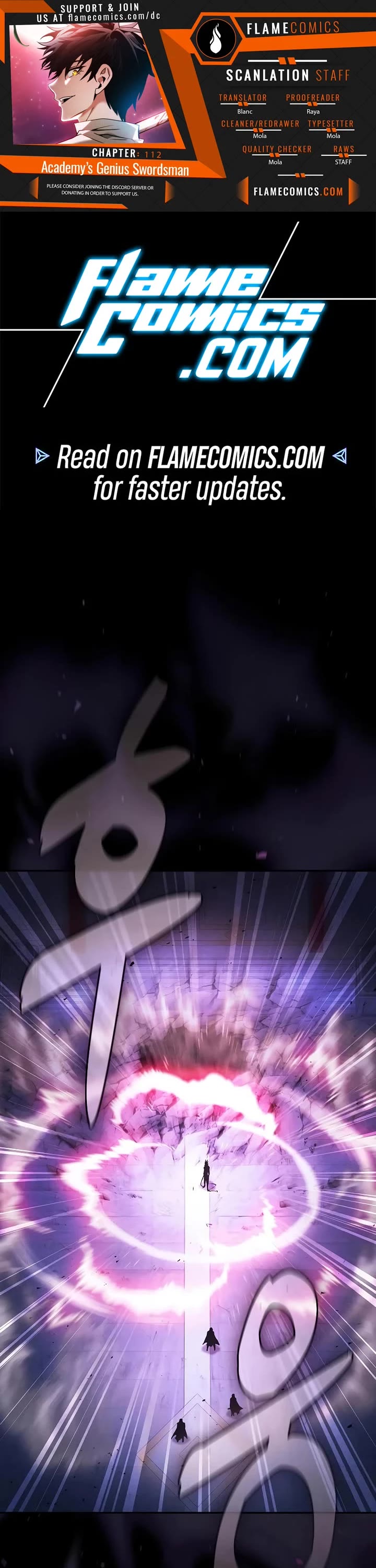 Academy’s Genius Swordmaster Chapter 112 page 1 - Chapter 112