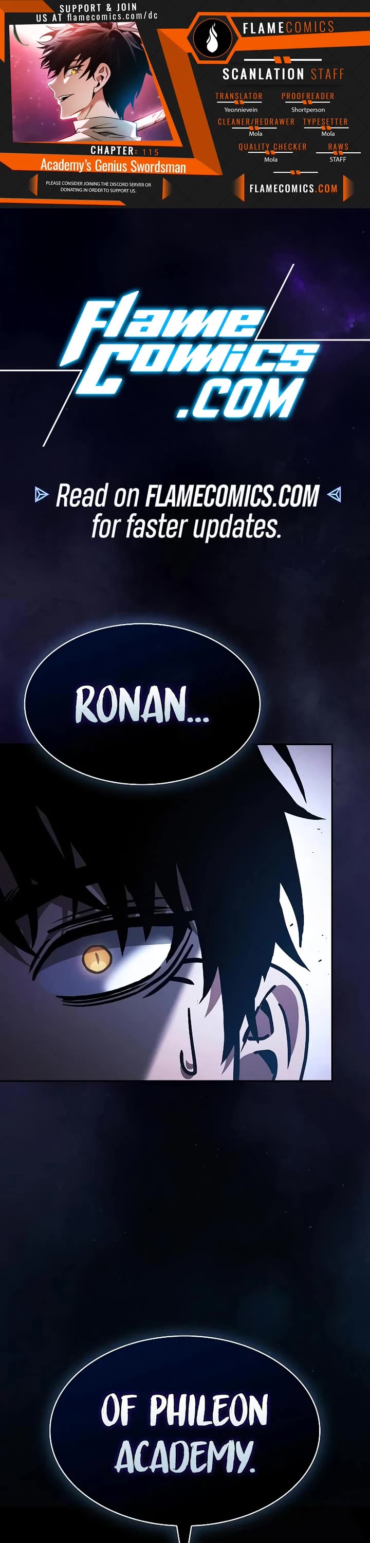 Academy’s Genius Swordmaster Chapter 115 page 1 - Chapter 115