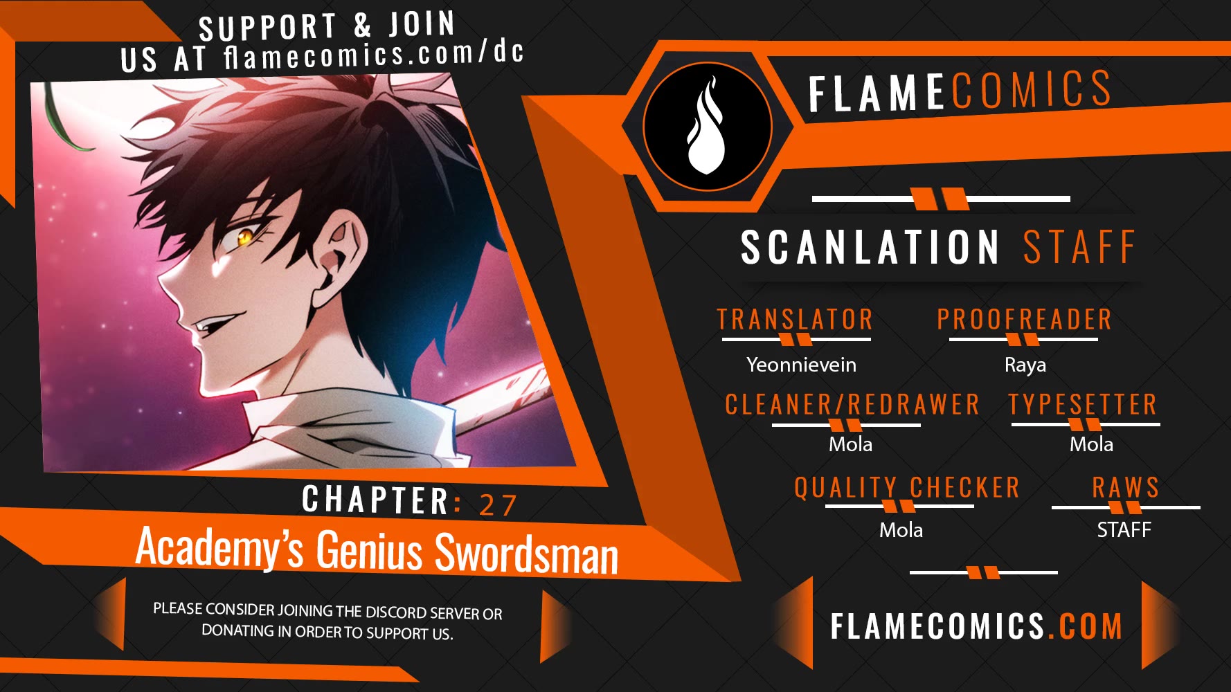 Academy’s Genius Swordmaster Chapter 27 page 1 - Chapter 27