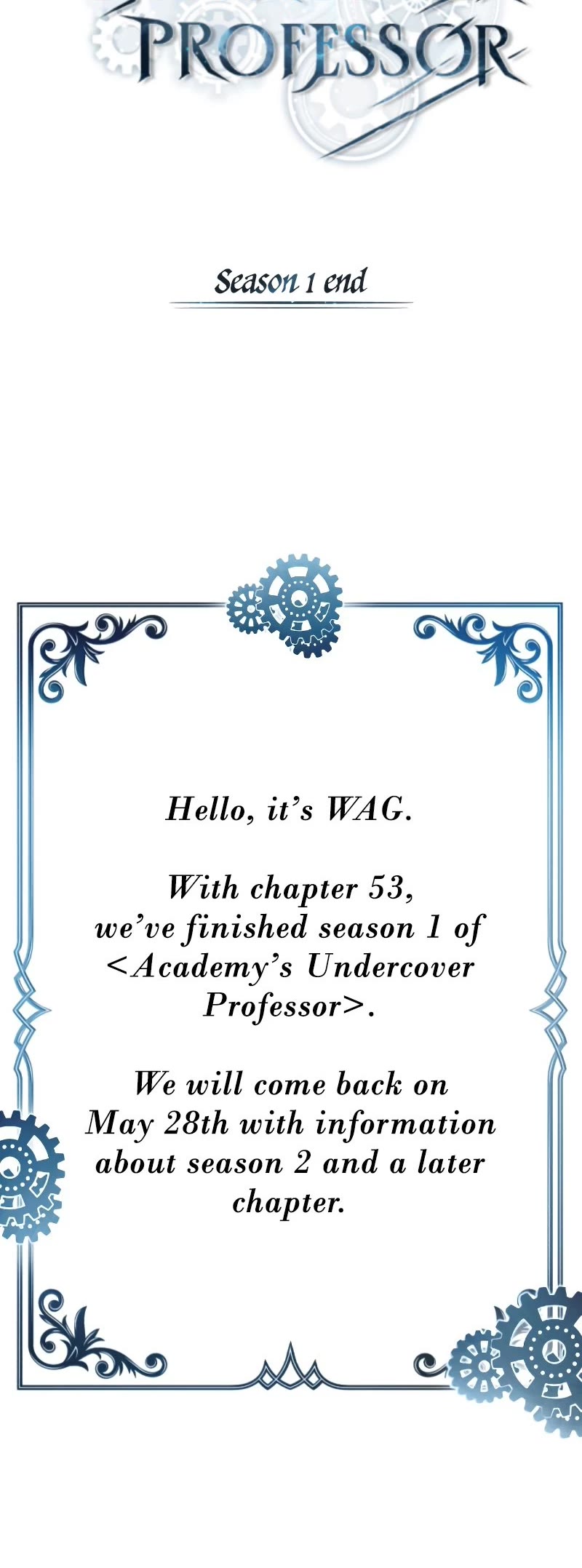 Academy’s Undercover Professor Chapter 53 page 58 - Chapter 53: Reunion (S1 END)
