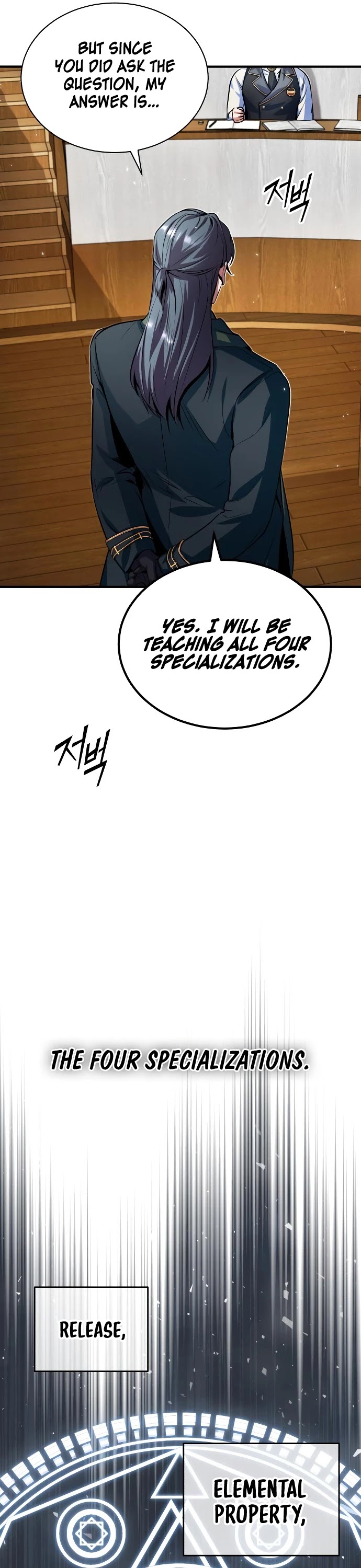 Academy’s Undercover Professor Chapter 6 page 38 - Chapter 6: First Class