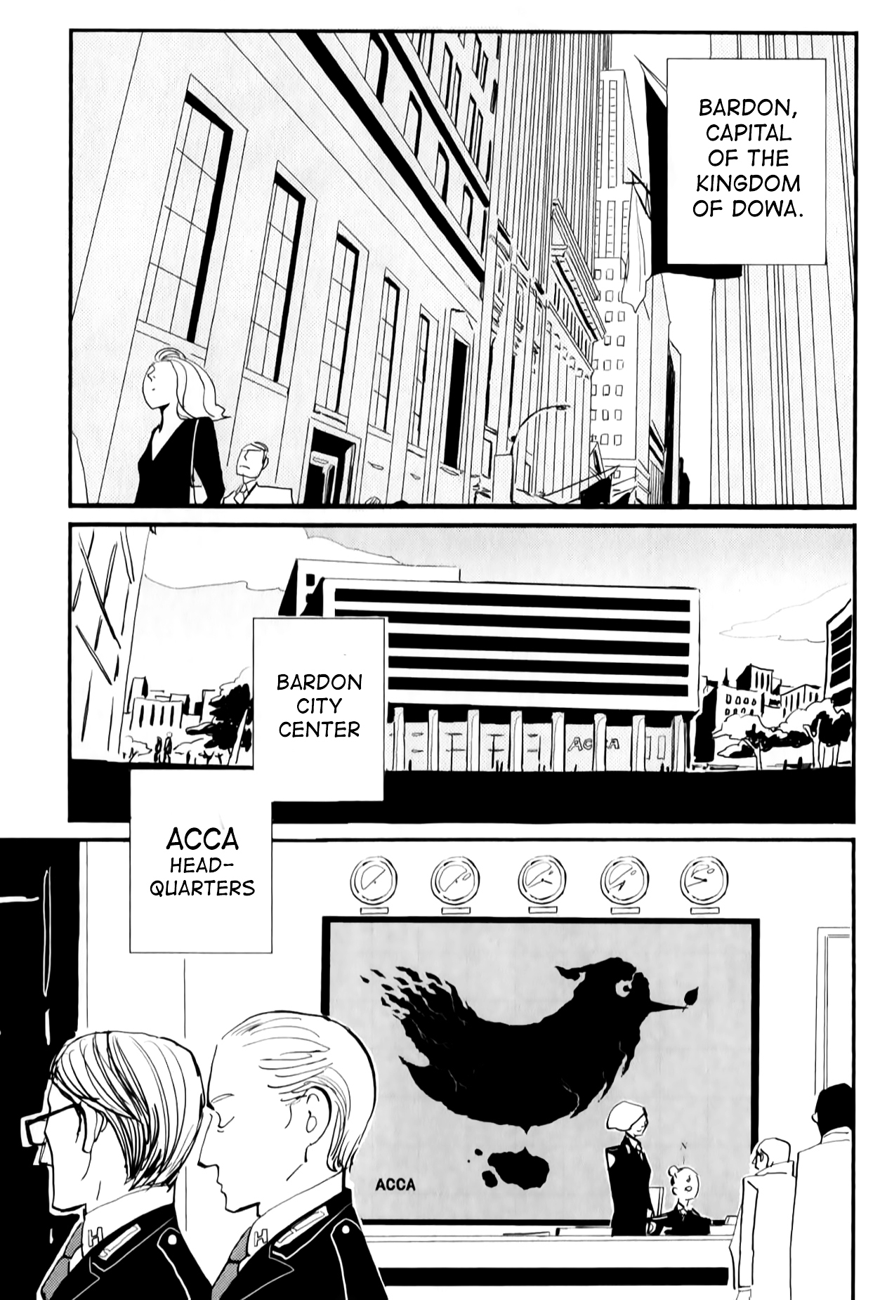 ACCA - 13-ku Kansatsuka Chapter 1 page 11 - Chapter 1 : A Cigarette at Famas