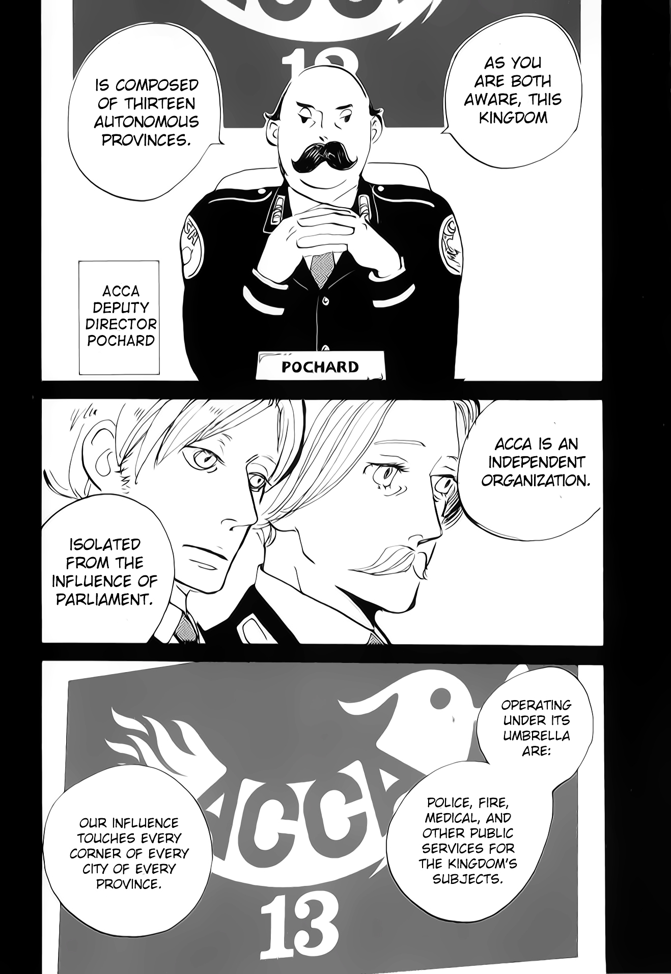 ACCA - 13-ku Kansatsuka Chapter 1 page 15 - Chapter 1 : A Cigarette at Famas