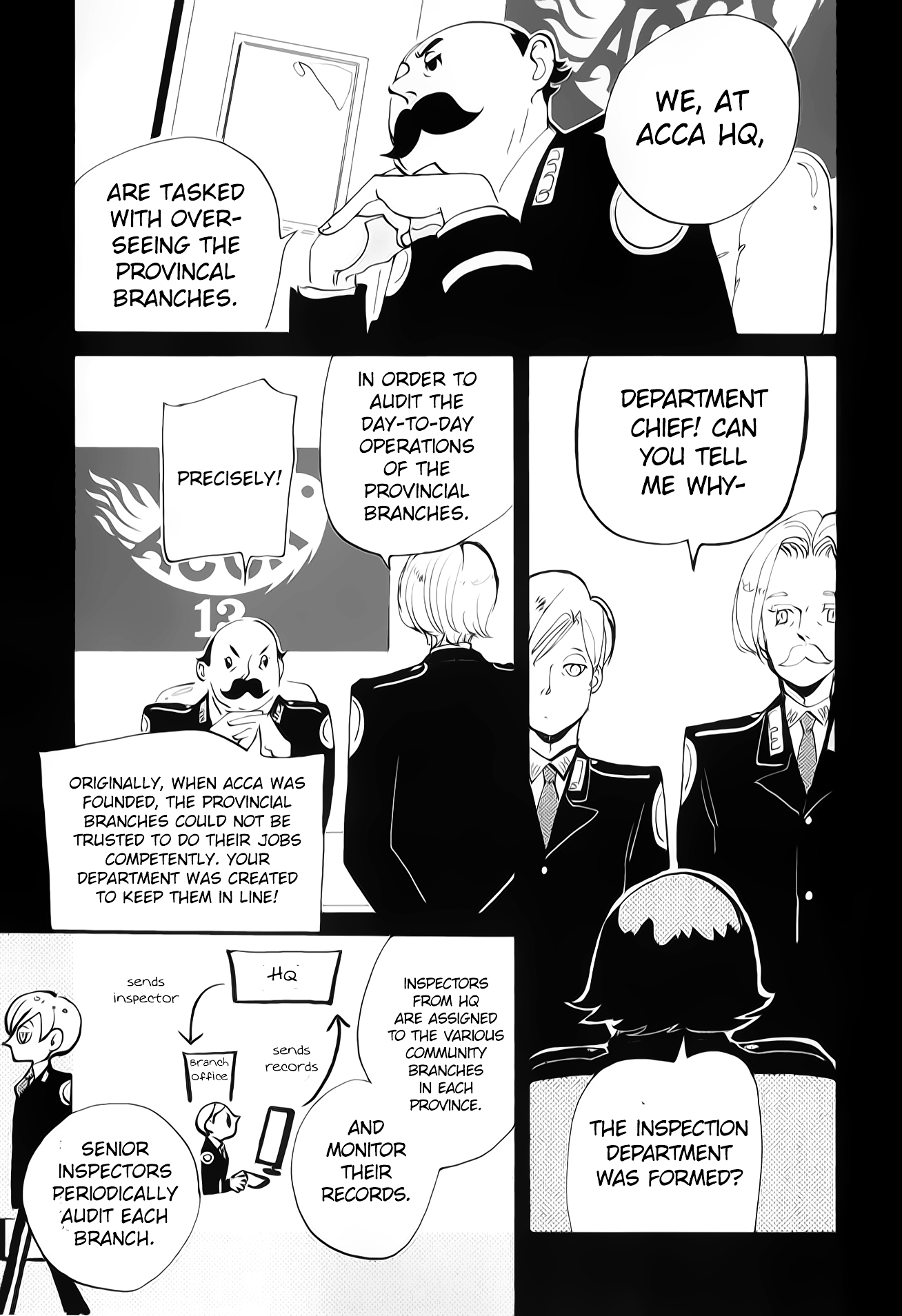 ACCA - 13-ku Kansatsuka Chapter 1 page 16 - Chapter 1 : A Cigarette at Famas