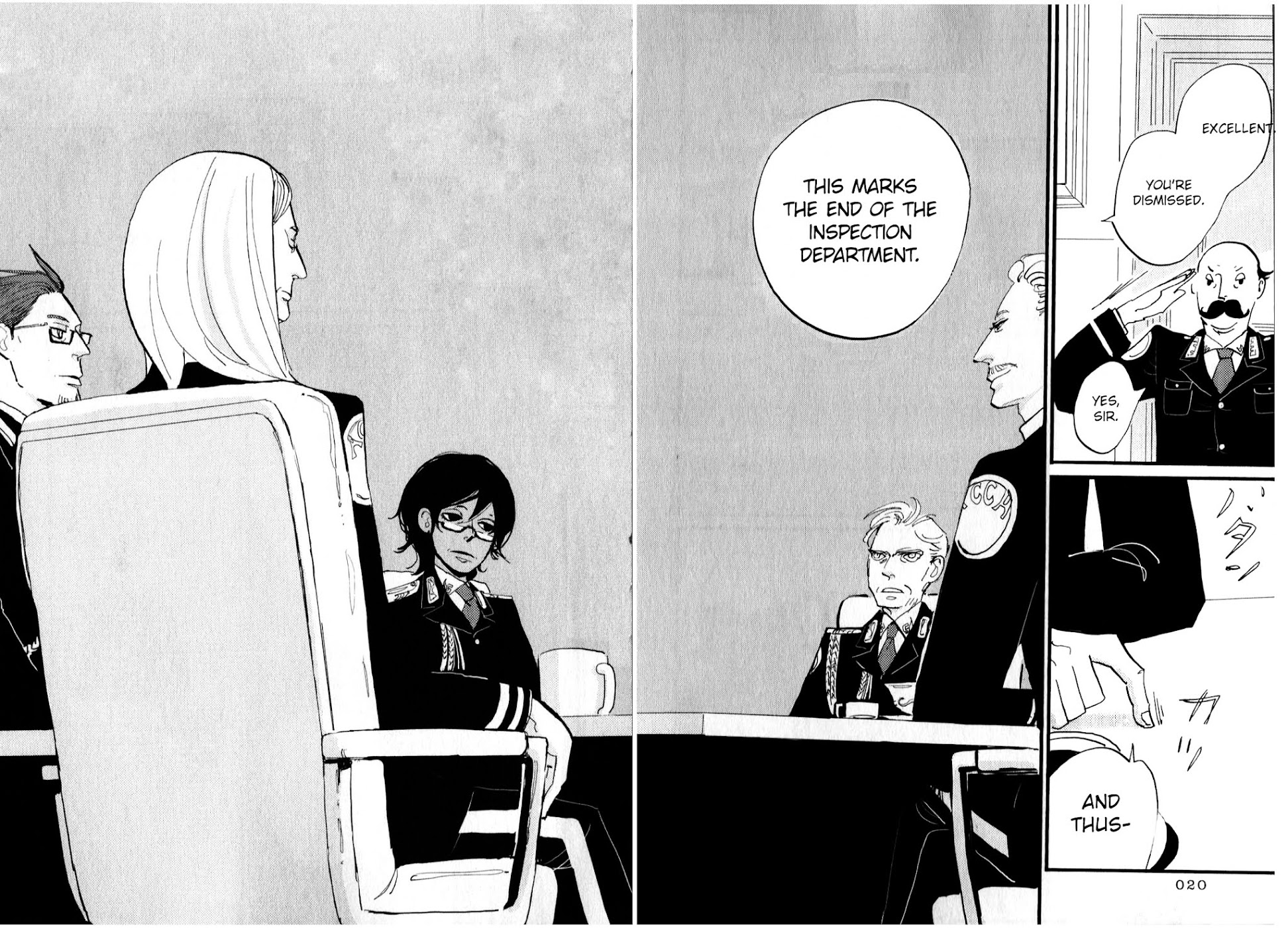 ACCA - 13-ku Kansatsuka Chapter 1 page 21 - Chapter 1 : A Cigarette at Famas