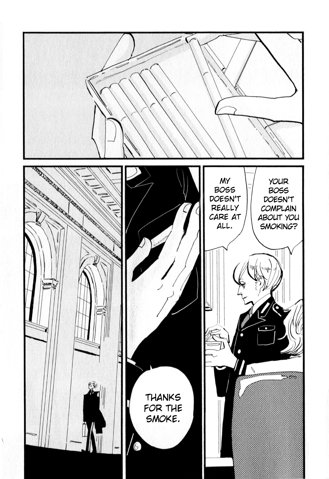 ACCA - 13-ku Kansatsuka Chapter 1 page 22 - Chapter 1 : A Cigarette at Famas