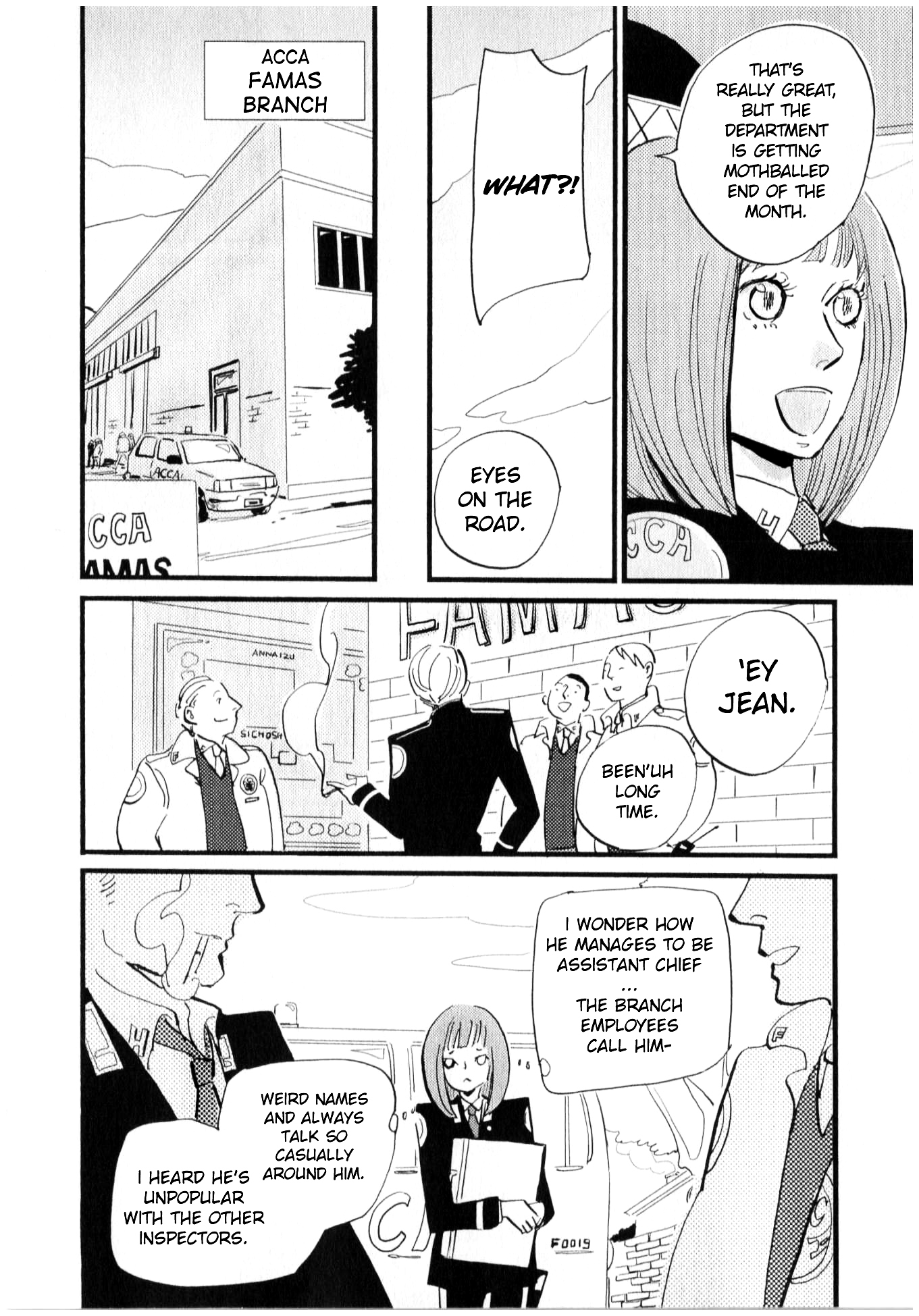 ACCA - 13-ku Kansatsuka Chapter 1 page 32 - Chapter 1 : A Cigarette at Famas