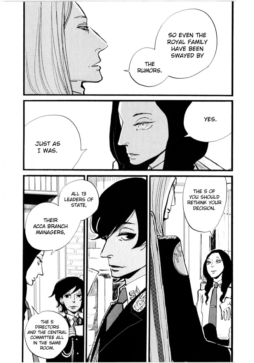 ACCA - 13-ku Kansatsuka Chapter 10 page 10 - Chapter 10 : Looking at Where the Smoke Goes in Dowa