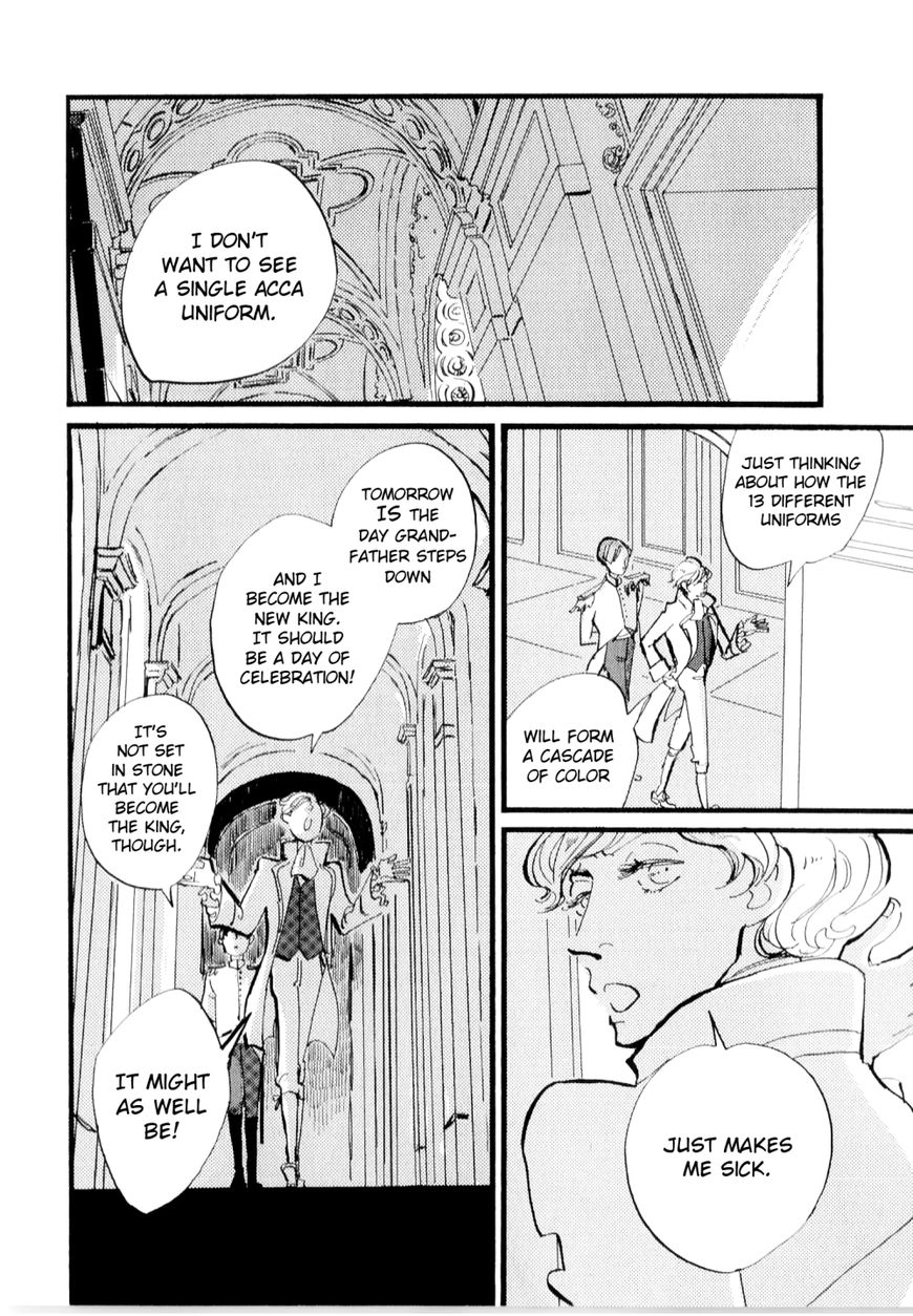 ACCA - 13-ku Kansatsuka Chapter 10 page 13 - Chapter 10 : Looking at Where the Smoke Goes in Dowa