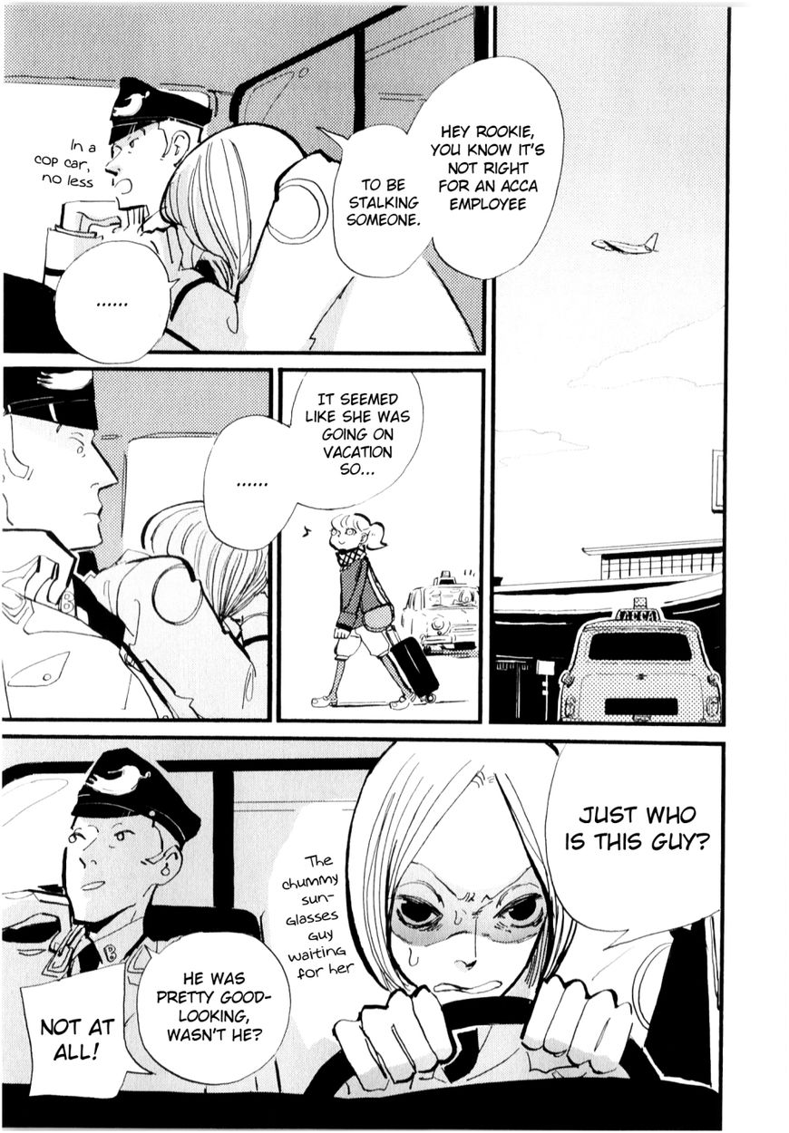 ACCA - 13-ku Kansatsuka Chapter 10 page 2 - Chapter 10 : Looking at Where the Smoke Goes in Dowa