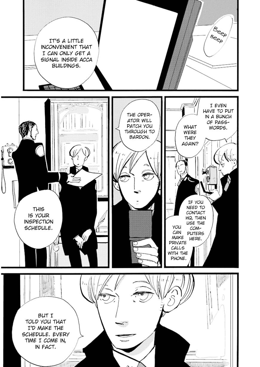 ACCA - 13-ku Kansatsuka Chapter 12 page 9 - Chapter 12 : An Unexpected Encounter in Suites