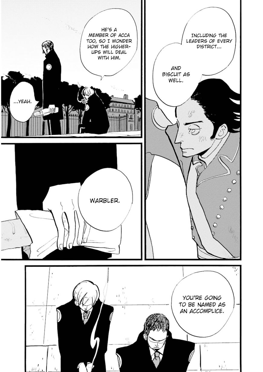 ACCA - 13-ku Kansatsuka Chapter 14 page 14 - Chapter 14 : After the Seeds of Fire were Sown in Suites