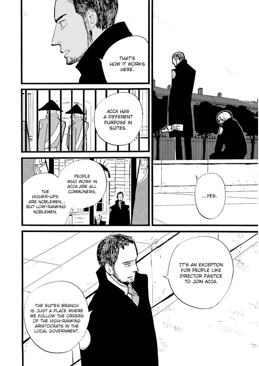ACCA - 13-ku Kansatsuka Chapter 14 page 17 - Chapter 14 : After the Seeds of Fire were Sown in Suites