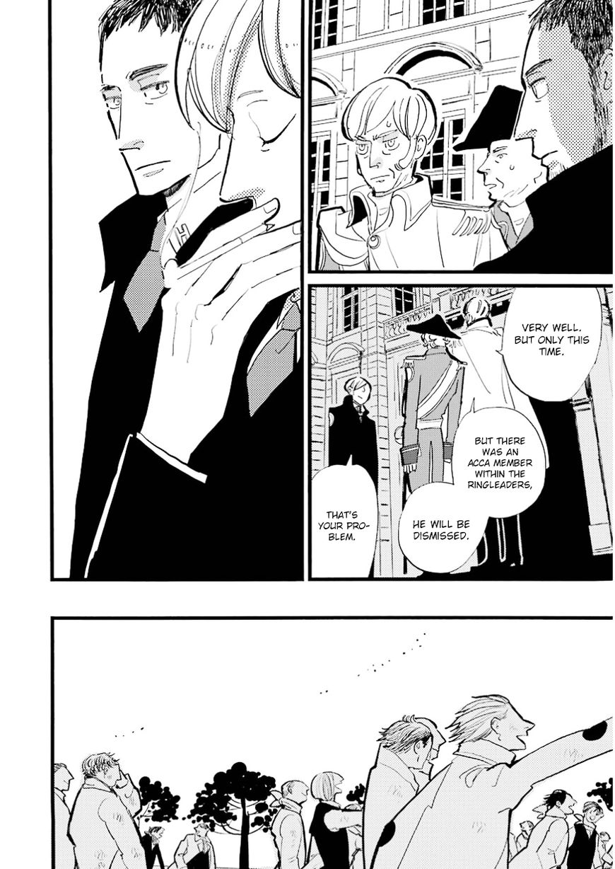 ACCA - 13-ku Kansatsuka Chapter 14 page 24 - Chapter 14 : After the Seeds of Fire were Sown in Suites
