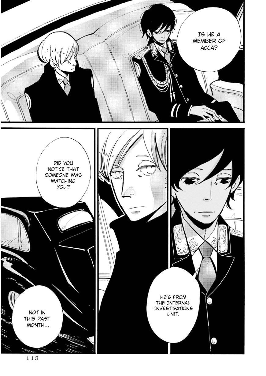 ACCA - 13-ku Kansatsuka Chapter 15 page 16 - Chapter 15 : A Clue Found in Bardon