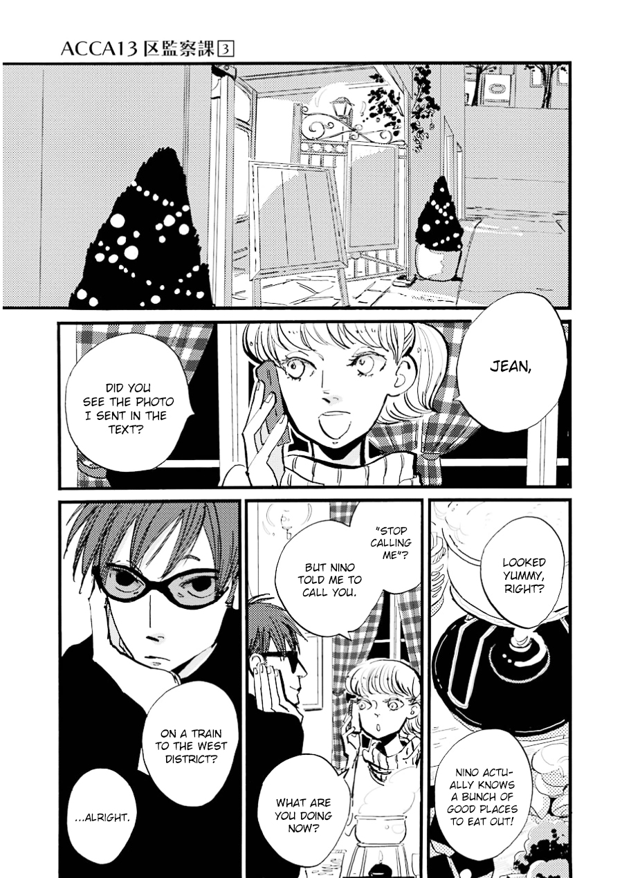 ACCA - 13-ku Kansatsuka Chapter 17 page 19 - Chapter 17 : Looking at Train Tracks and Pride in Roxx