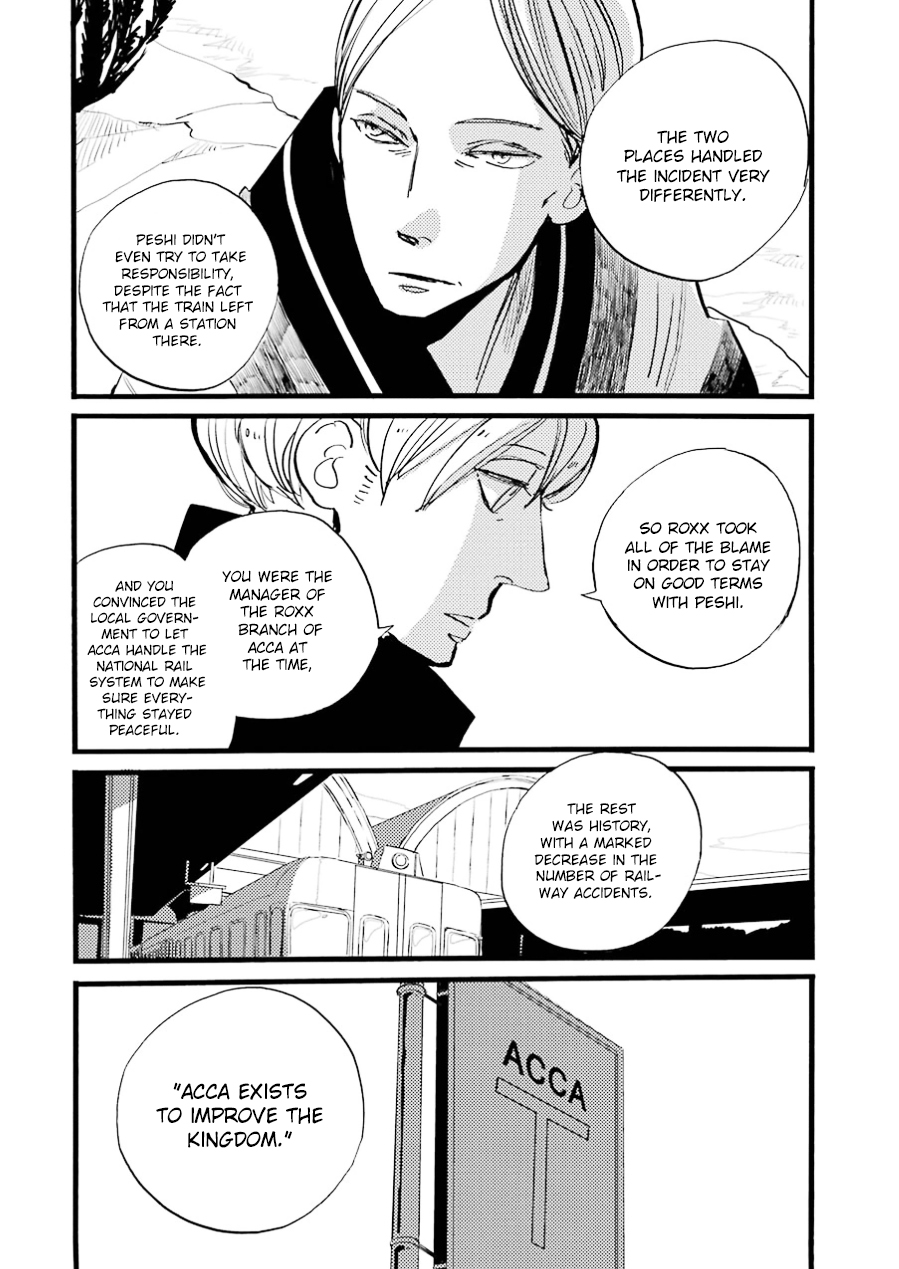 ACCA - 13-ku Kansatsuka Chapter 17 page 28 - Chapter 17 : Looking at Train Tracks and Pride in Roxx