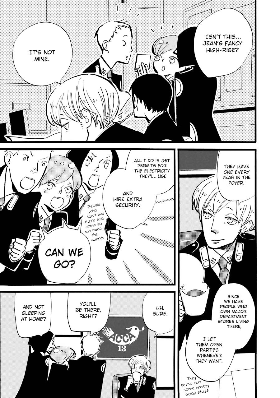 ACCA - 13-ku Kansatsuka Chapter 18 page 13 - Chapter 18 : The Turbulent Centennial at Bardon