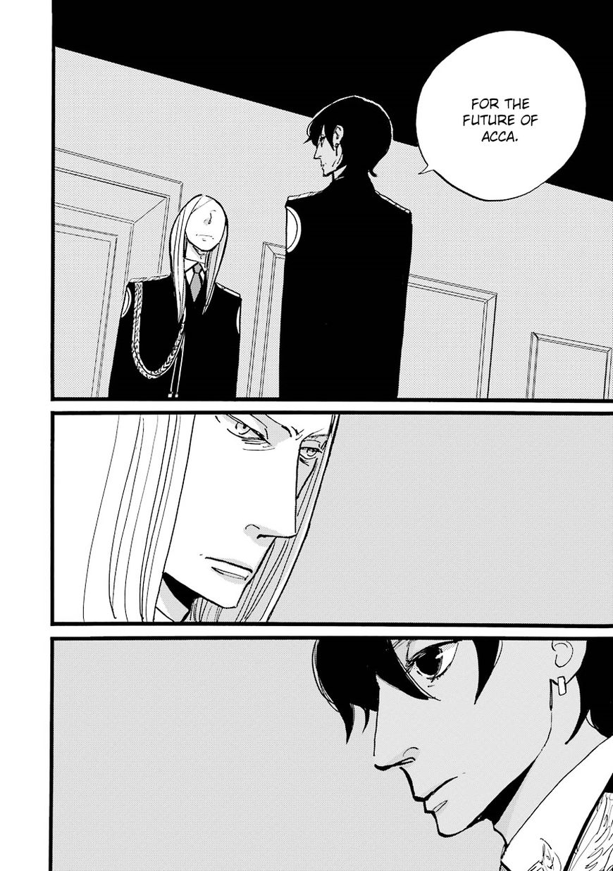 ACCA - 13-ku Kansatsuka Chapter 19 page 19 - Chapter 19 : The Reason for the Service at Halei