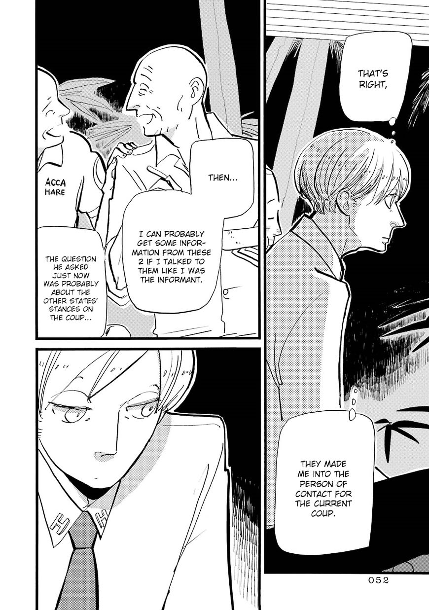 ACCA - 13-ku Kansatsuka Chapter 19 page 27 - Chapter 19 : The Reason for the Service at Halei