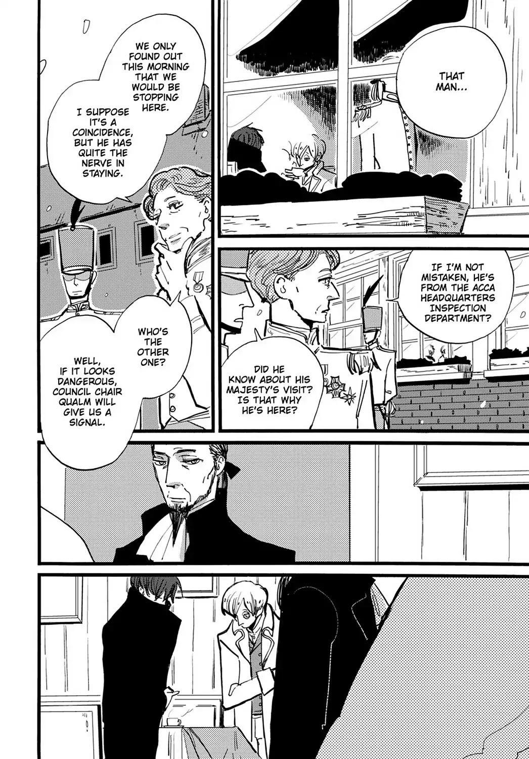 ACCA - 13-ku Kansatsuka Chapter 21 page 11 - Chapter 21: Snack Time with a Certain Someone in Dowa