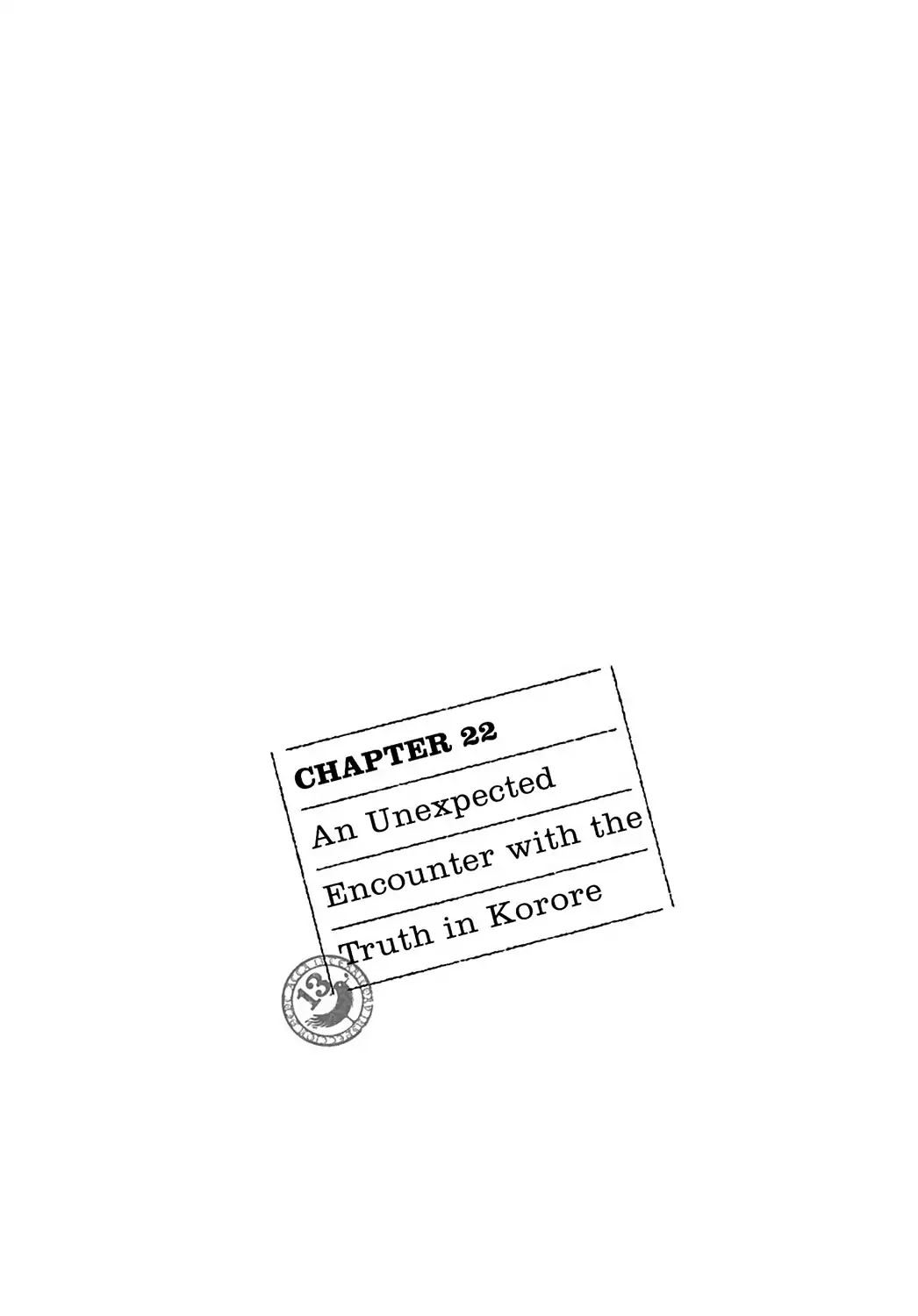 ACCA - 13-ku Kansatsuka Chapter 22 page 1 - Chapter 22: An Unexpected Encounter with the Truth in Korore