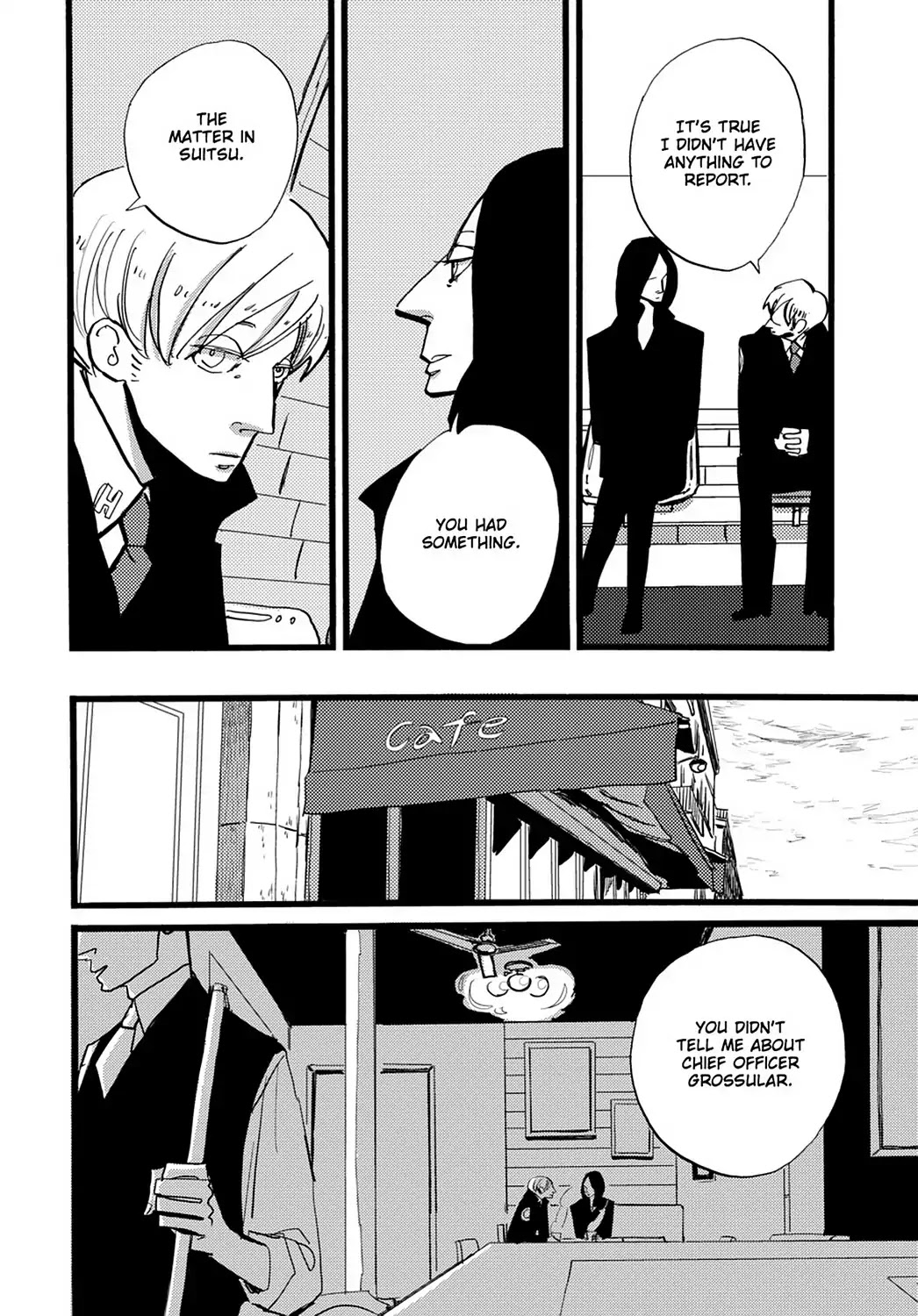 ACCA - 13-ku Kansatsuka Chapter 23 page 8 - Chapter 23: Two on the Bridge in Korore