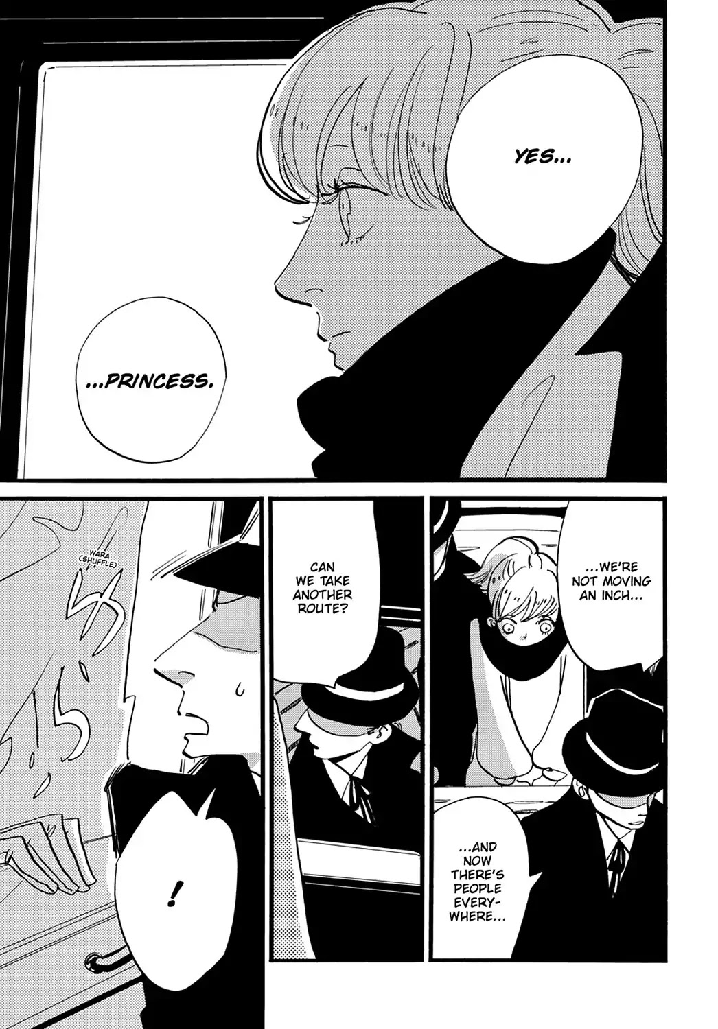 ACCA - 13-ku Kansatsuka Chapter 28 page 12 - Chapter 28: The Princess, the Knight, and the Gentleman in Badon