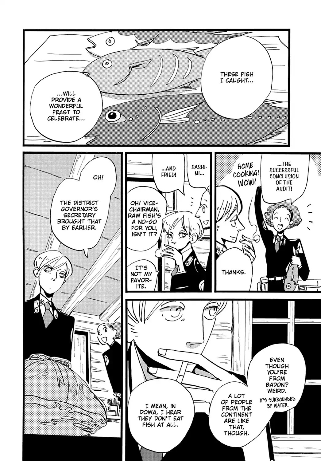 ACCA - 13-ku Kansatsuka Chapter 28 page 23 - Chapter 28: The Princess, the Knight, and the Gentleman in Badon