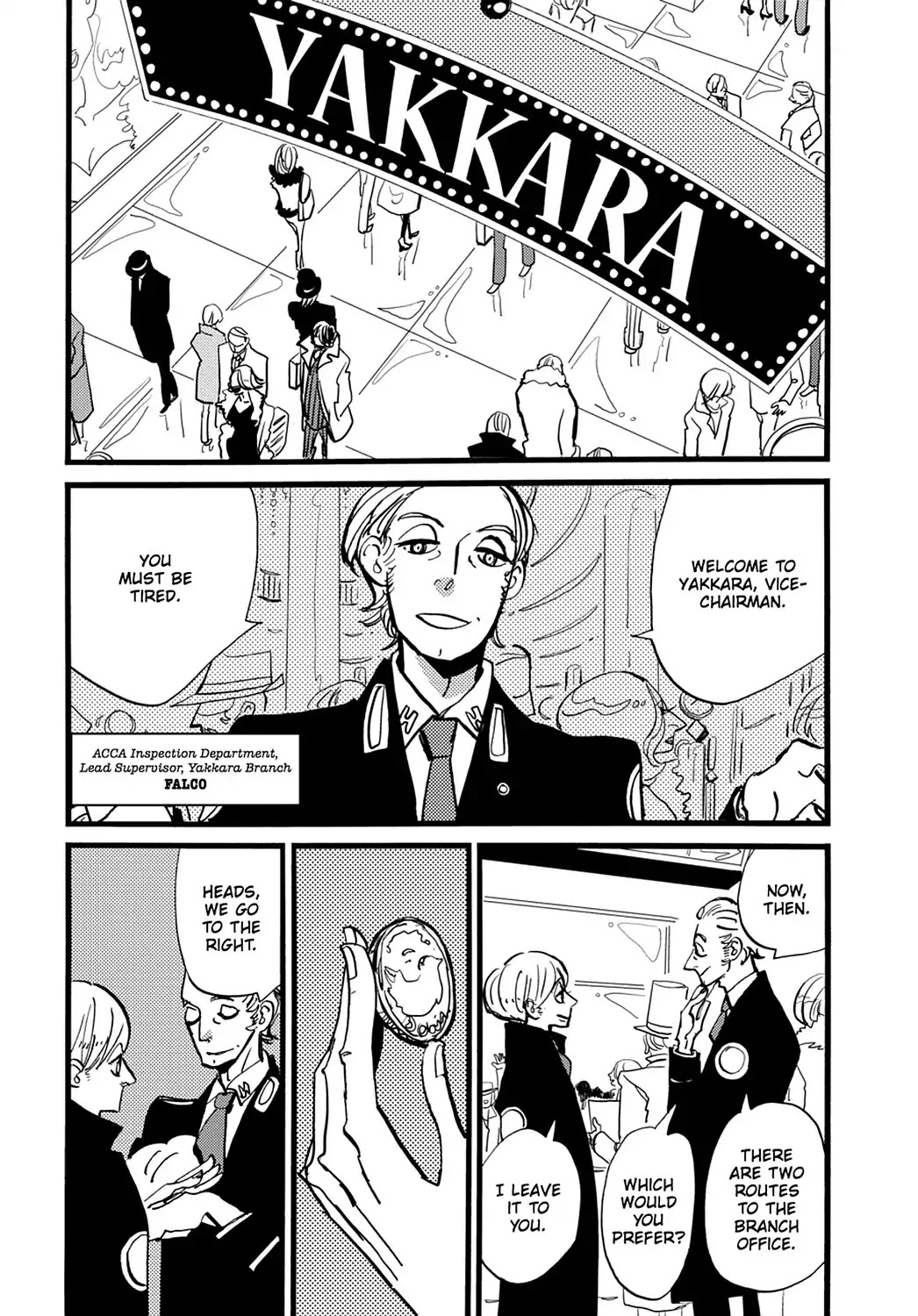 ACCA - 13-ku Kansatsuka Chapter 28 page 25 - Chapter 28: The Princess, the Knight, and the Gentleman in Badon