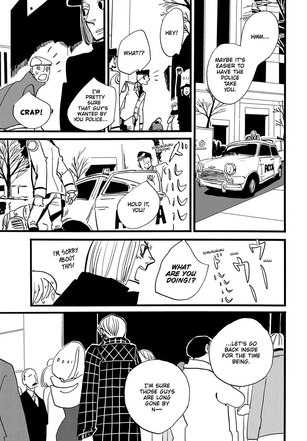 ACCA - 13-ku Kansatsuka Chapter 28 page 8 - Chapter 28: The Princess, the Knight, and the Gentleman in Badon