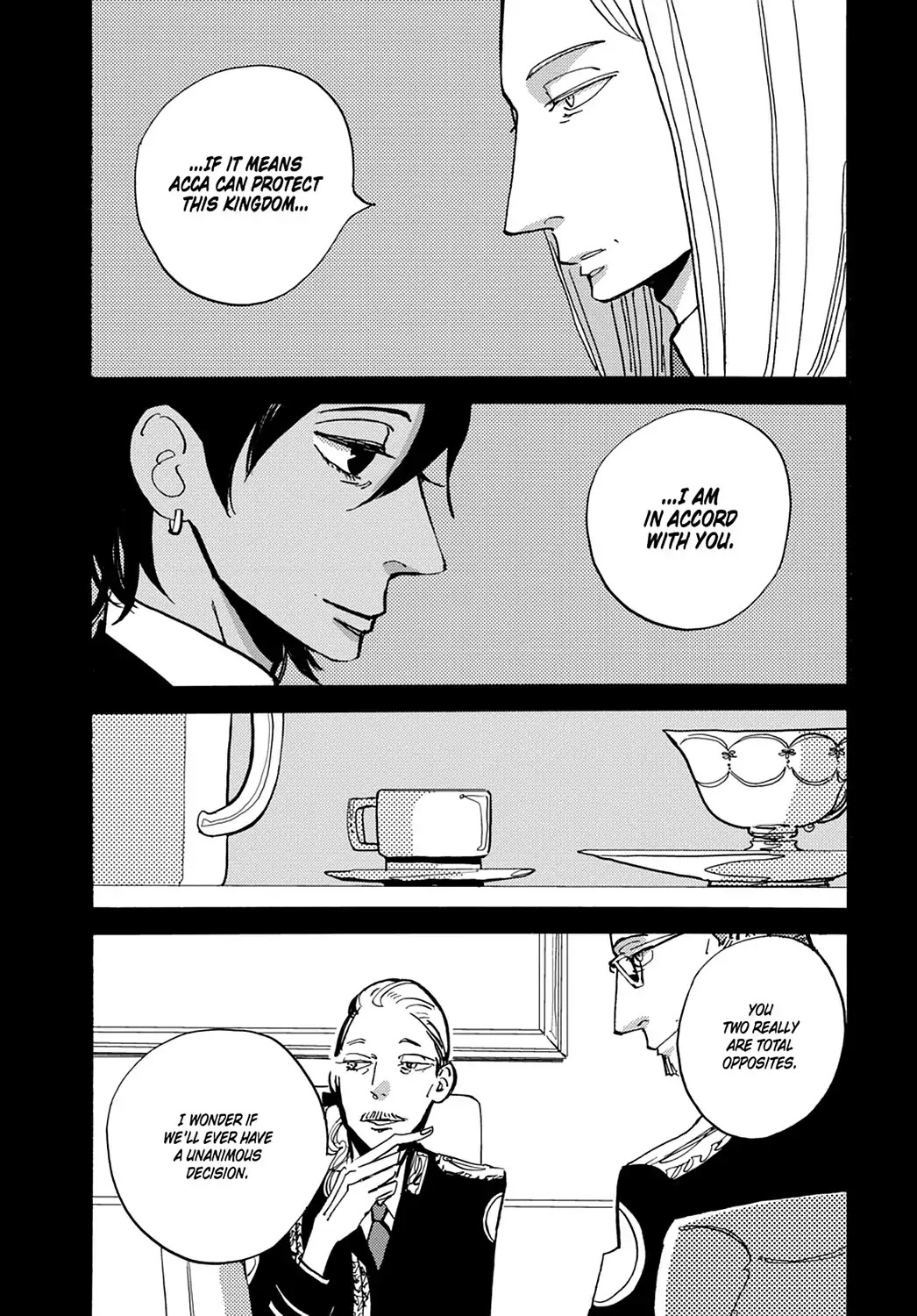 ACCA - 13-ku Kansatsuka Chapter 30 page 13 - Chapter 30: The Result of Aligned Ambitions in Badon