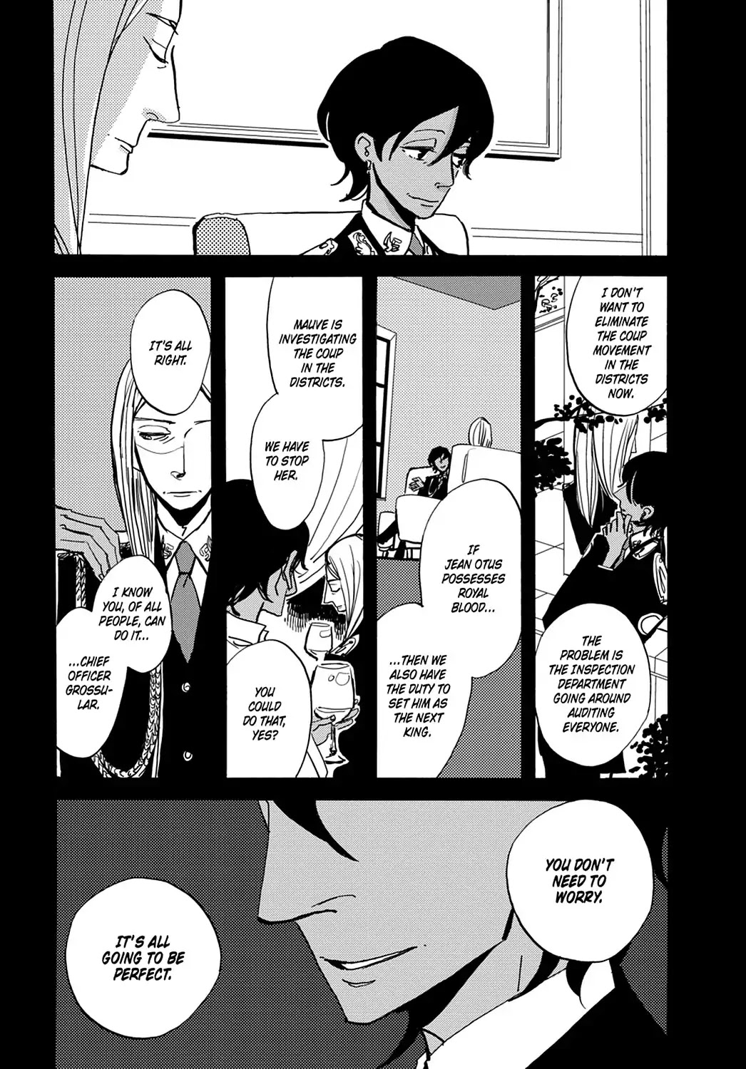 ACCA - 13-ku Kansatsuka Chapter 30 page 14 - Chapter 30: The Result of Aligned Ambitions in Badon