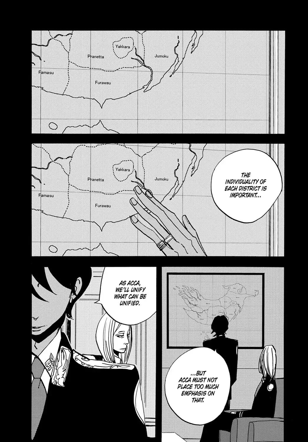 ACCA - 13-ku Kansatsuka Chapter 30 page 9 - Chapter 30: The Result of Aligned Ambitions in Badon