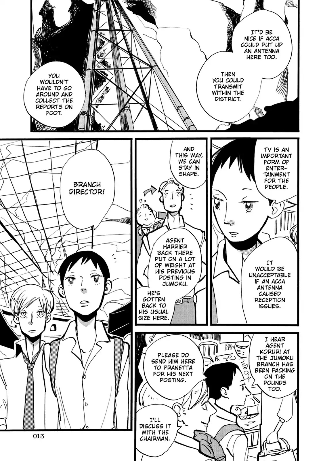 ACCA - 13-ku Kansatsuka Chapter 31 page 14 - Chapter 31: To Look Up at the Sky in Pranetta