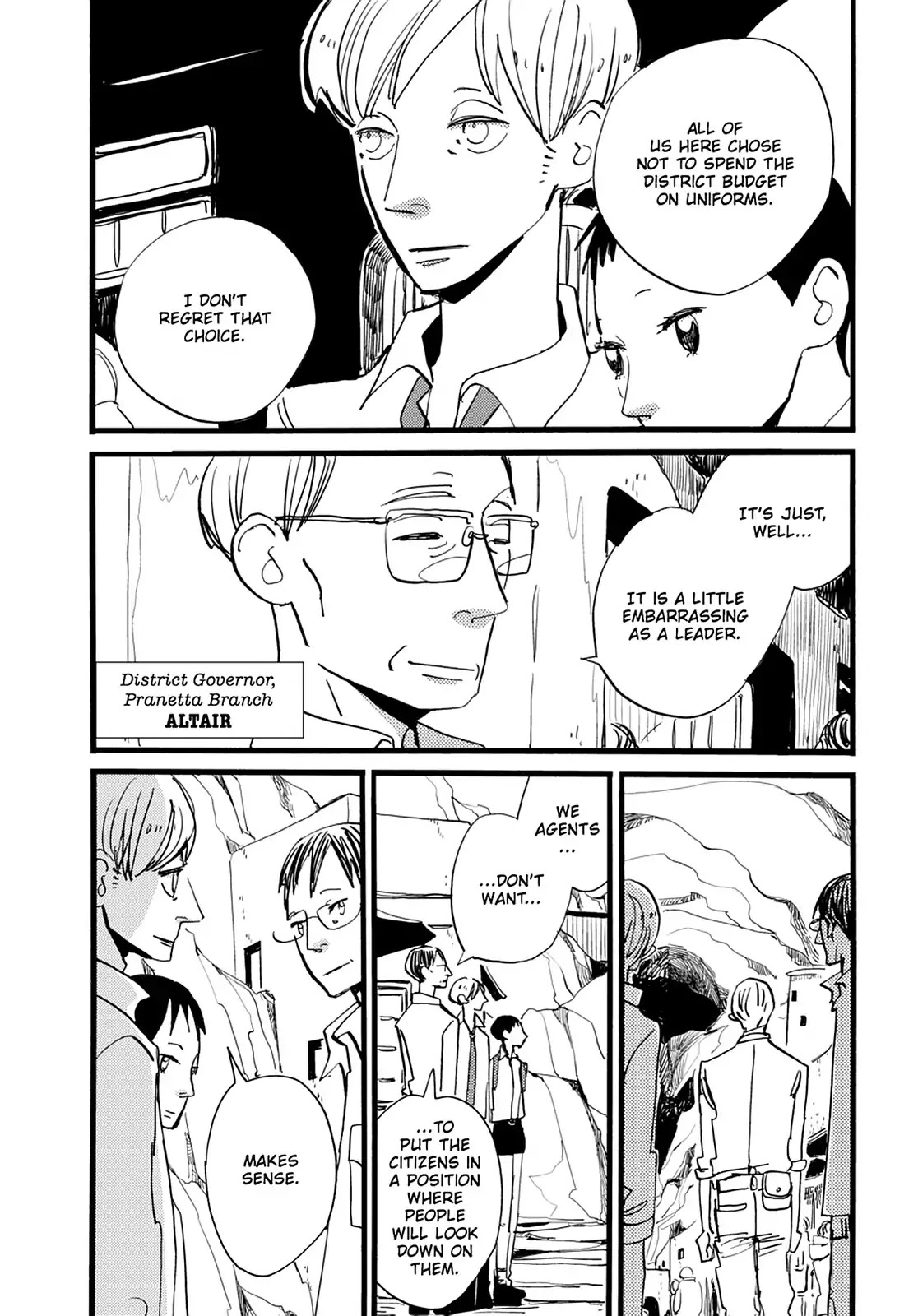 ACCA - 13-ku Kansatsuka Chapter 31 page 16 - Chapter 31: To Look Up at the Sky in Pranetta