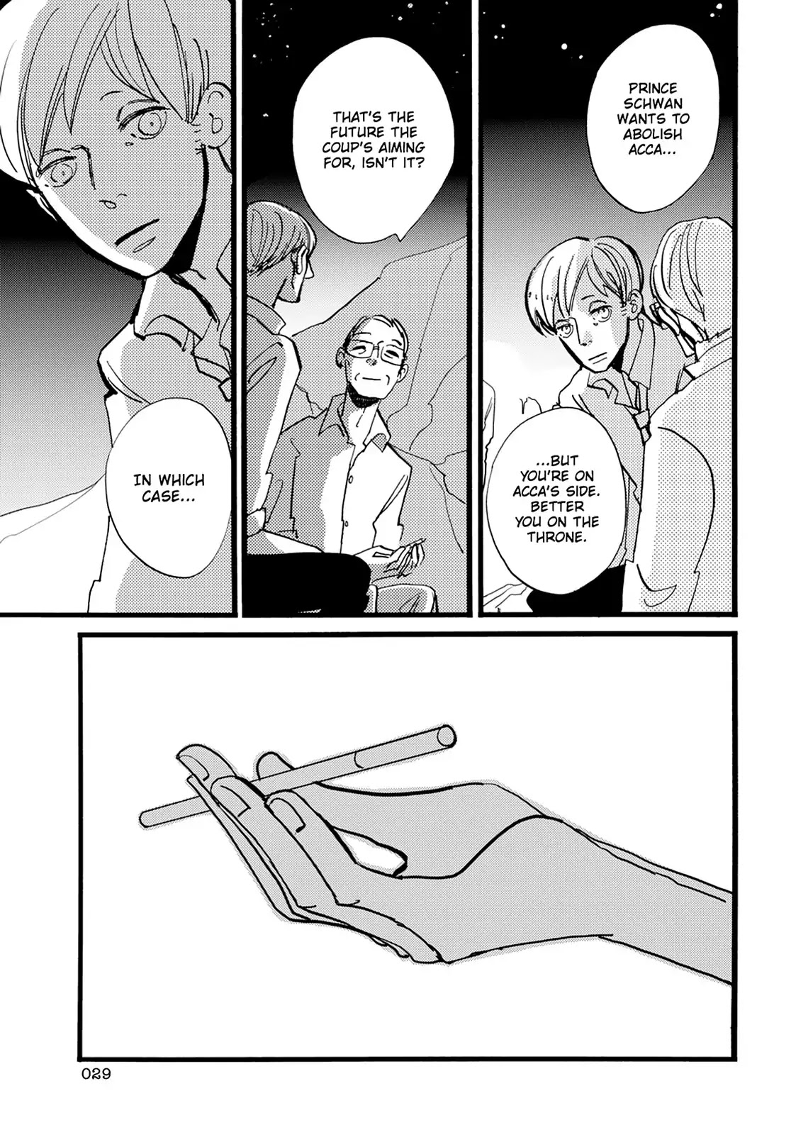 ACCA - 13-ku Kansatsuka Chapter 31 page 30 - Chapter 31: To Look Up at the Sky in Pranetta