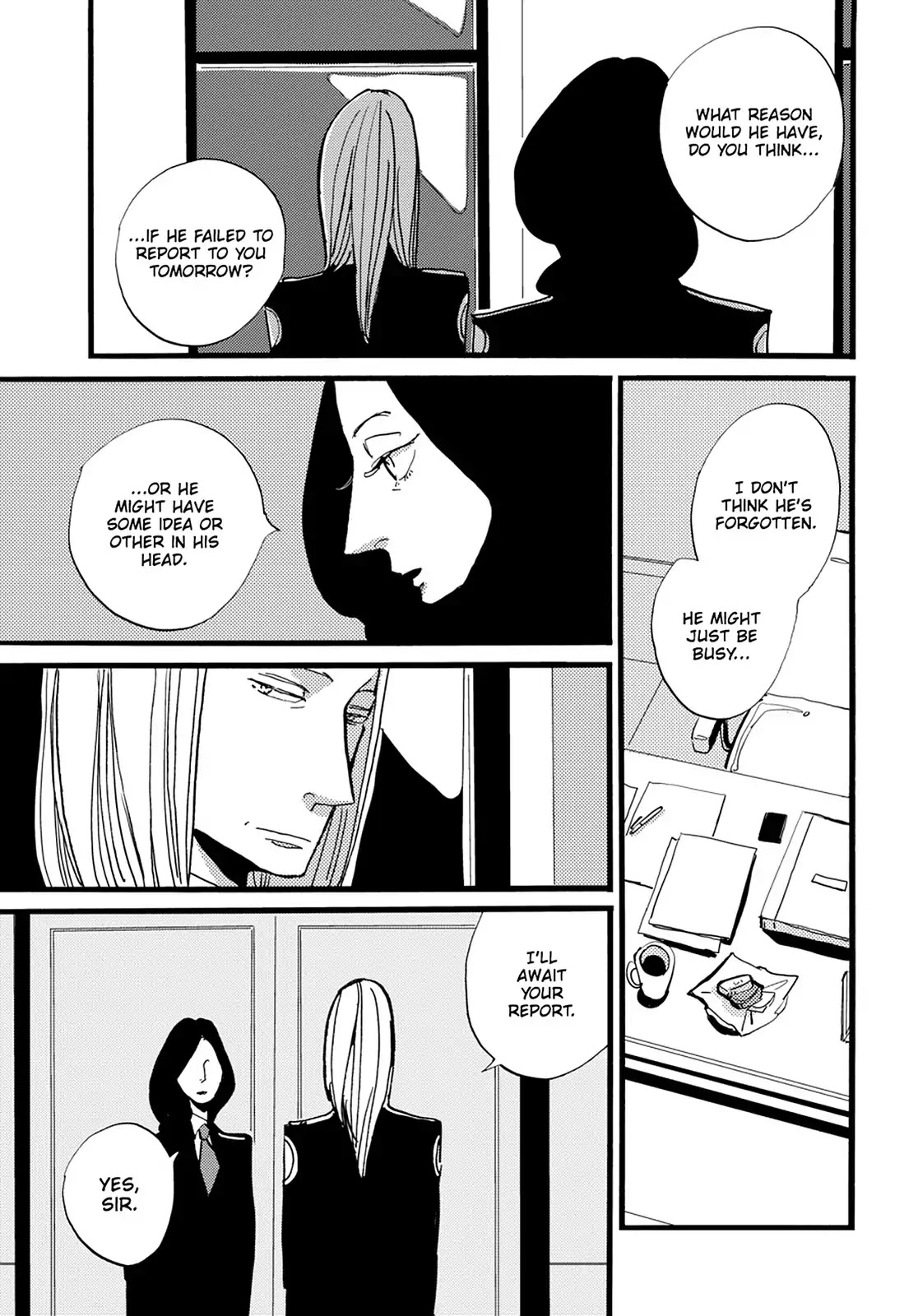 ACCA - 13-ku Kansatsuka Chapter 32 page 24 - Chapter 32: A Night of Hastening Schemes in Badon