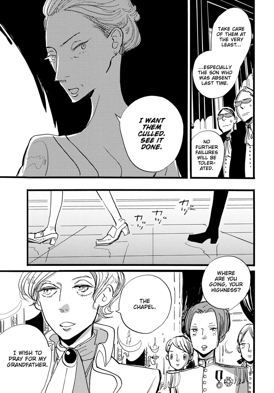 ACCA - 13-ku Kansatsuka Chapter 32 page 26 - Chapter 32: A Night of Hastening Schemes in Badon