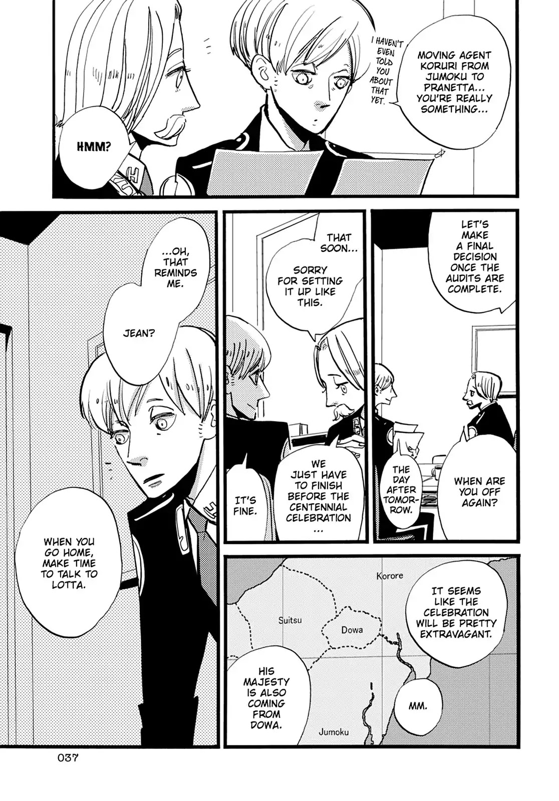 ACCA - 13-ku Kansatsuka Chapter 32 page 4 - Chapter 32: A Night of Hastening Schemes in Badon