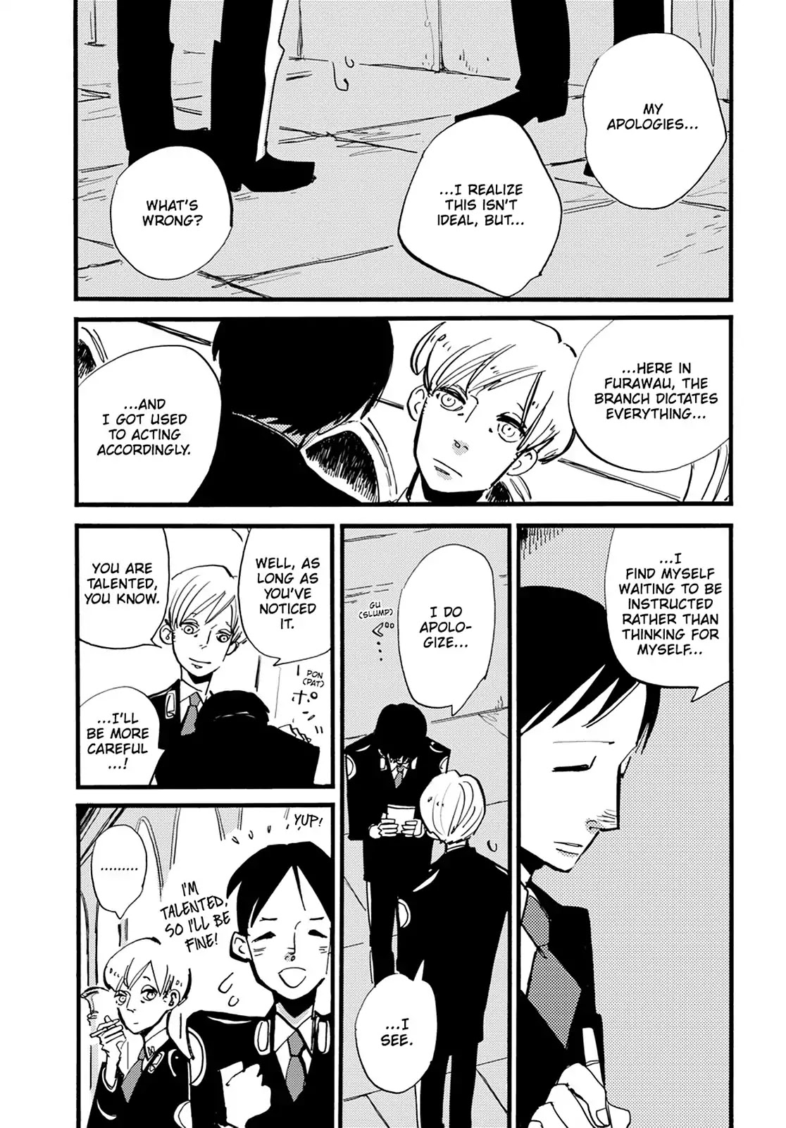ACCA - 13-ku Kansatsuka Chapter 33 page 10 - Chapter 33: The Overwhelming Scent of Flowers in Furawau