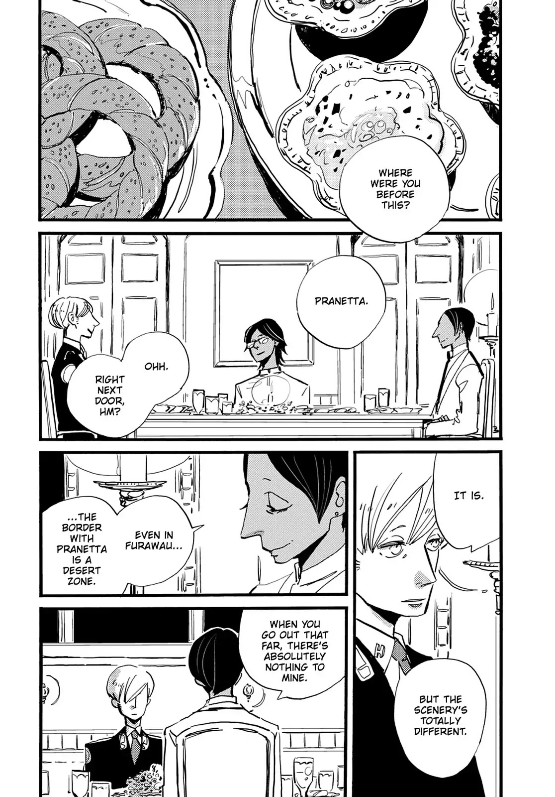 ACCA - 13-ku Kansatsuka Chapter 33 page 13 - Chapter 33: The Overwhelming Scent of Flowers in Furawau