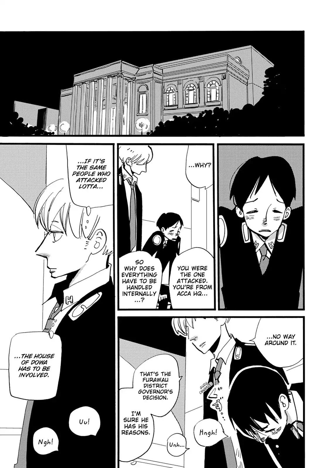 ACCA - 13-ku Kansatsuka Chapter 33 page 26 - Chapter 33: The Overwhelming Scent of Flowers in Furawau